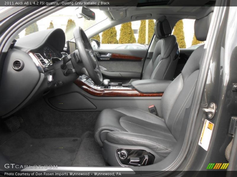 Front Seat of 2011 A8 L 4.2 FSI quattro