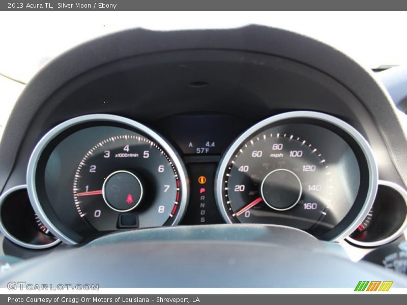 Silver Moon / Ebony 2013 Acura TL