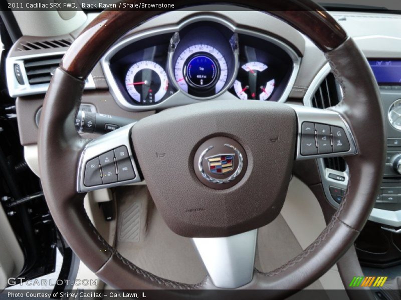 Black Raven / Shale/Brownstone 2011 Cadillac SRX FWD