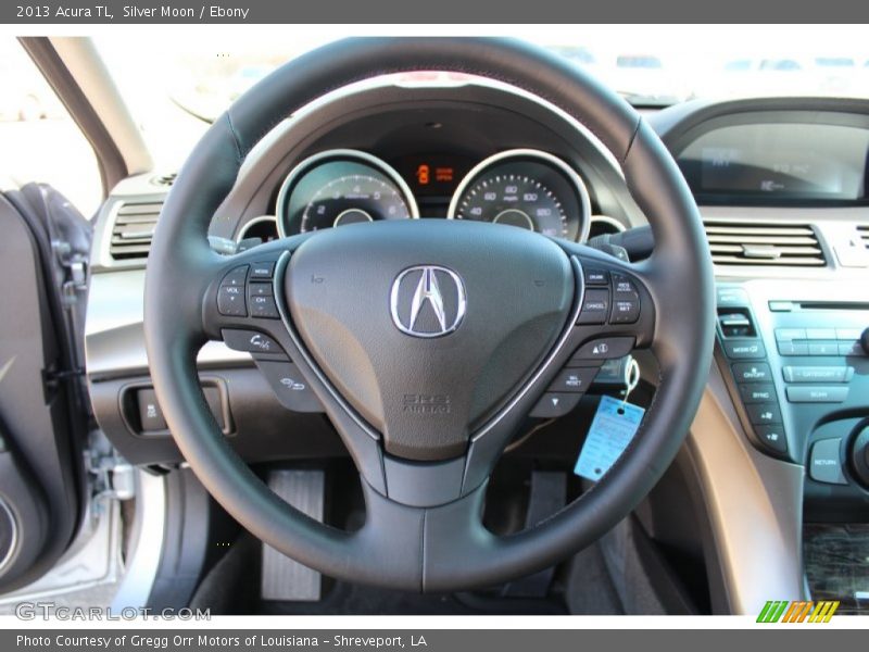 Silver Moon / Ebony 2013 Acura TL