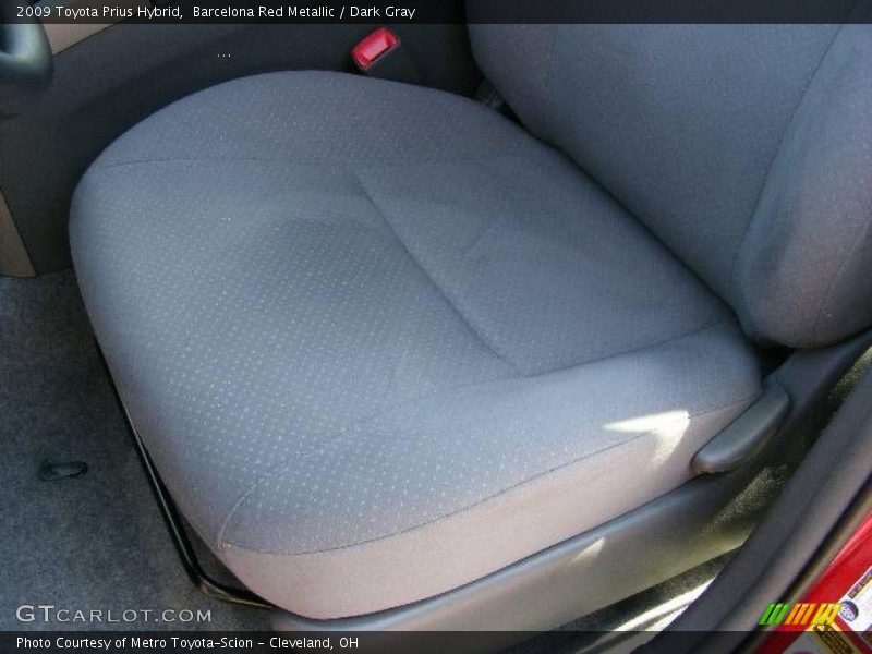 Barcelona Red Metallic / Dark Gray 2009 Toyota Prius Hybrid