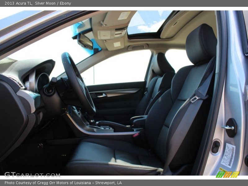 Silver Moon / Ebony 2013 Acura TL