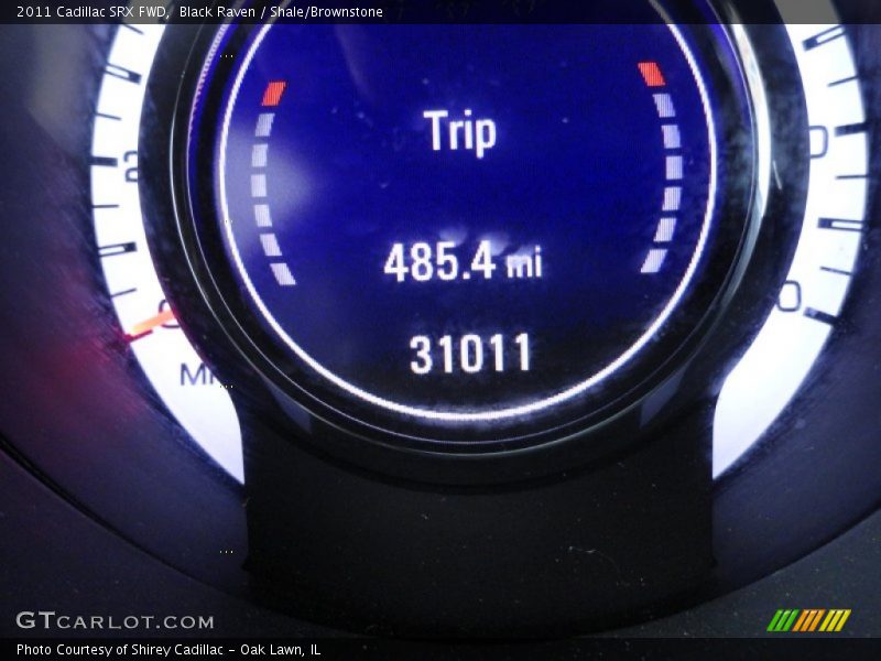 Black Raven / Shale/Brownstone 2011 Cadillac SRX FWD