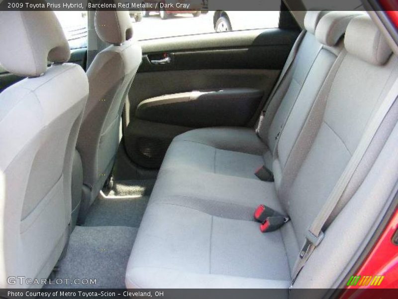 Barcelona Red Metallic / Dark Gray 2009 Toyota Prius Hybrid