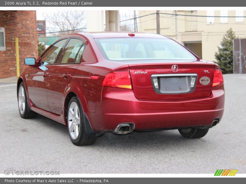 Redondo Red Pearl / Camel 2006 Acura TL 3.2