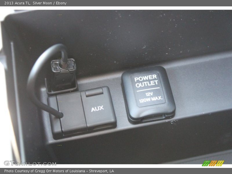 Silver Moon / Ebony 2013 Acura TL