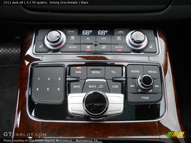 Controls of 2011 A8 L 4.2 FSI quattro