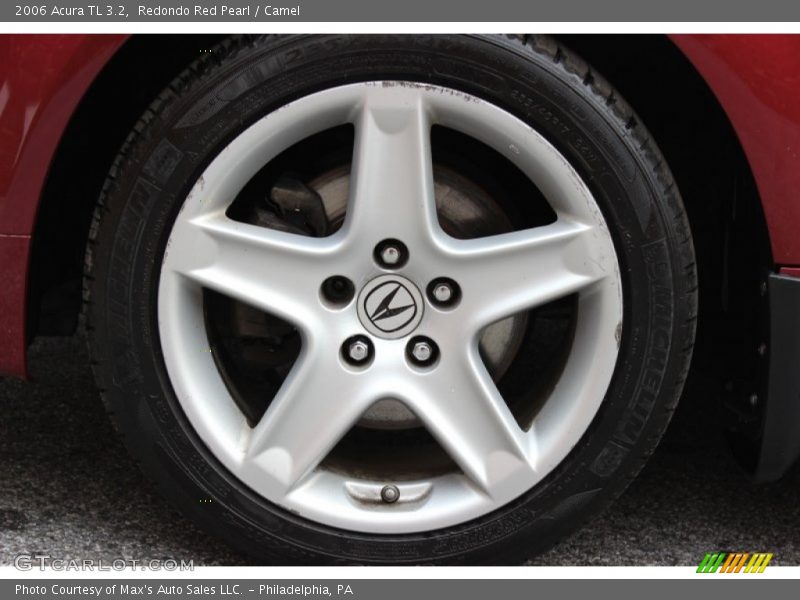 Redondo Red Pearl / Camel 2006 Acura TL 3.2