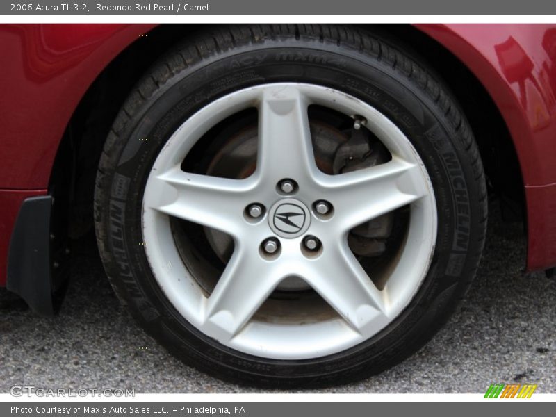 Redondo Red Pearl / Camel 2006 Acura TL 3.2