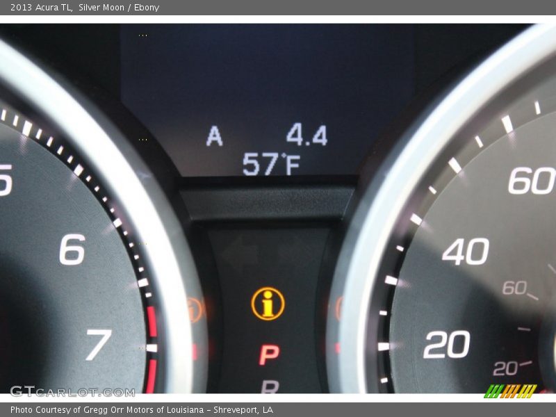 Silver Moon / Ebony 2013 Acura TL