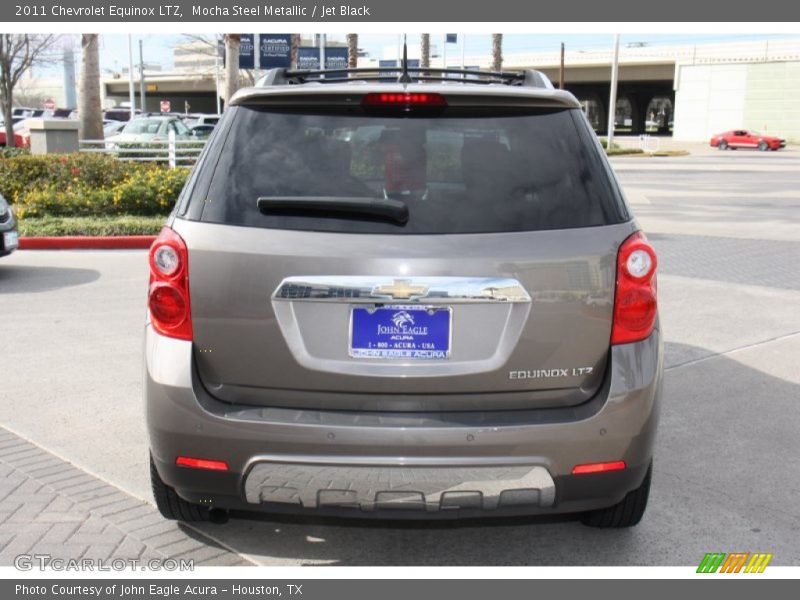 Mocha Steel Metallic / Jet Black 2011 Chevrolet Equinox LTZ