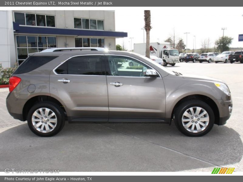 Mocha Steel Metallic / Jet Black 2011 Chevrolet Equinox LTZ