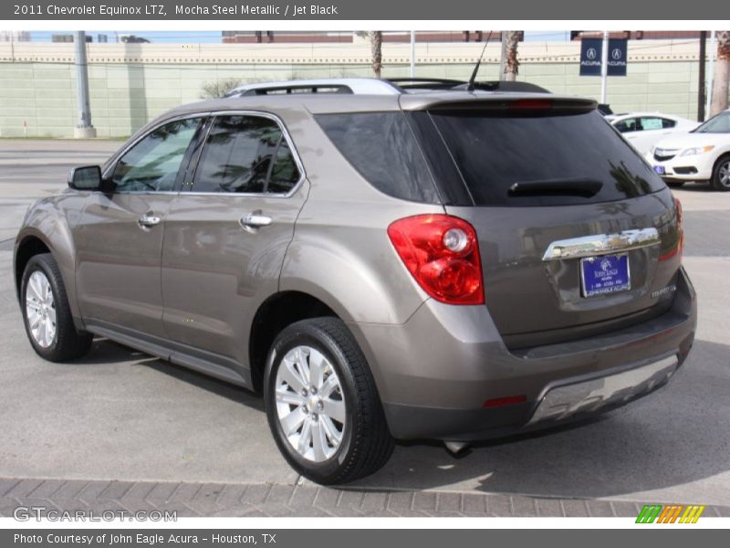 Mocha Steel Metallic / Jet Black 2011 Chevrolet Equinox LTZ