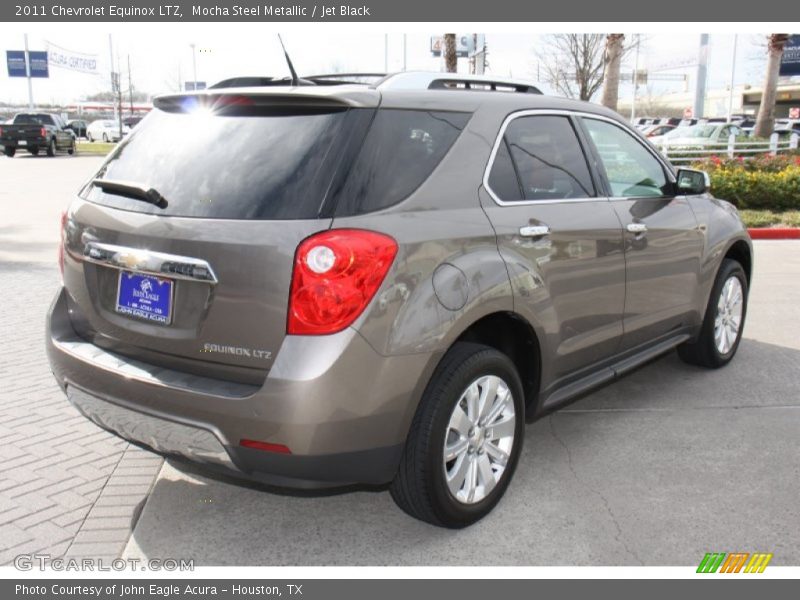 Mocha Steel Metallic / Jet Black 2011 Chevrolet Equinox LTZ