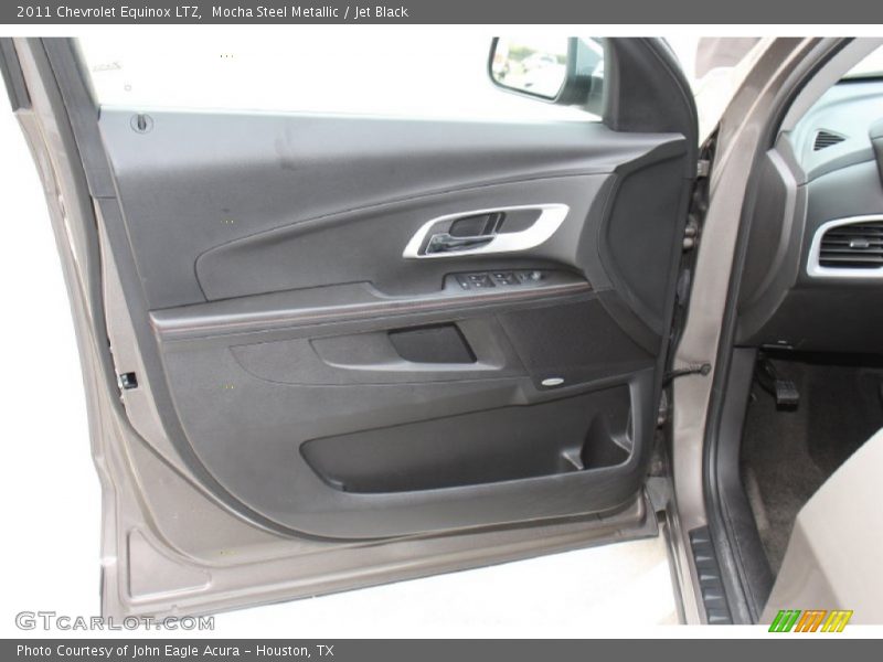 Mocha Steel Metallic / Jet Black 2011 Chevrolet Equinox LTZ