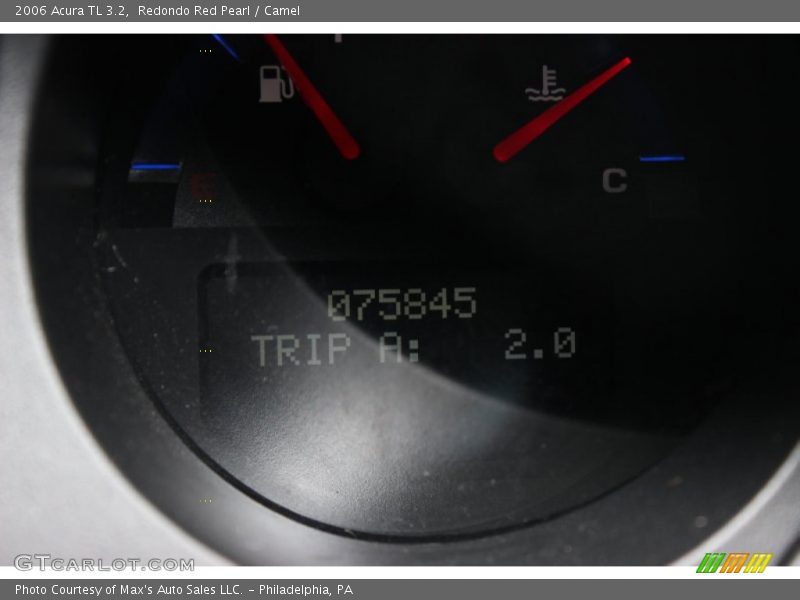 Redondo Red Pearl / Camel 2006 Acura TL 3.2