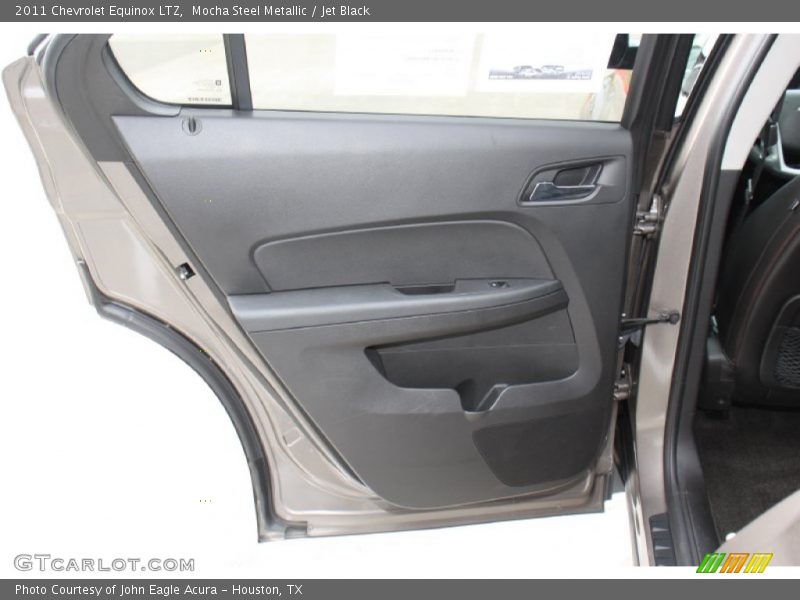 Mocha Steel Metallic / Jet Black 2011 Chevrolet Equinox LTZ