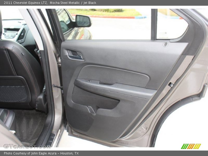 Mocha Steel Metallic / Jet Black 2011 Chevrolet Equinox LTZ