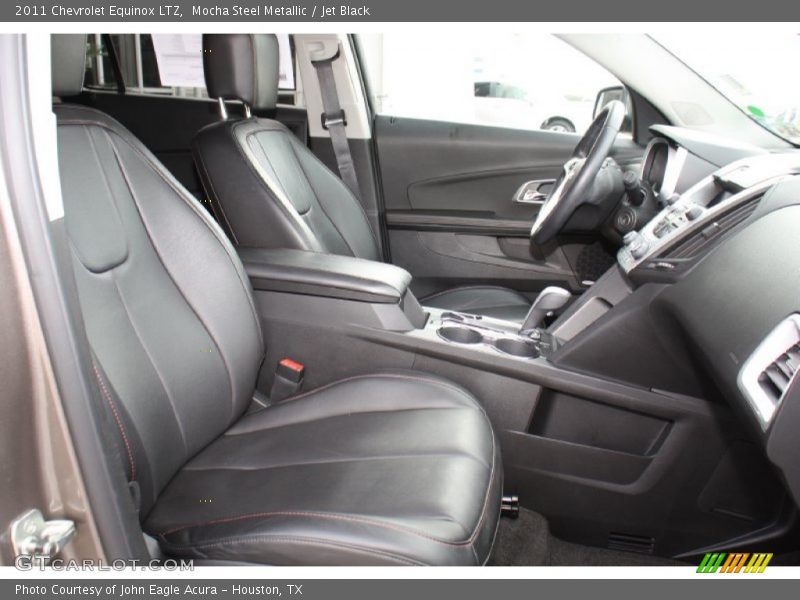 Mocha Steel Metallic / Jet Black 2011 Chevrolet Equinox LTZ