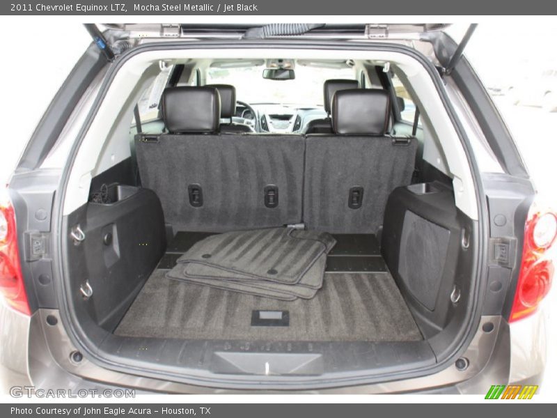 Mocha Steel Metallic / Jet Black 2011 Chevrolet Equinox LTZ