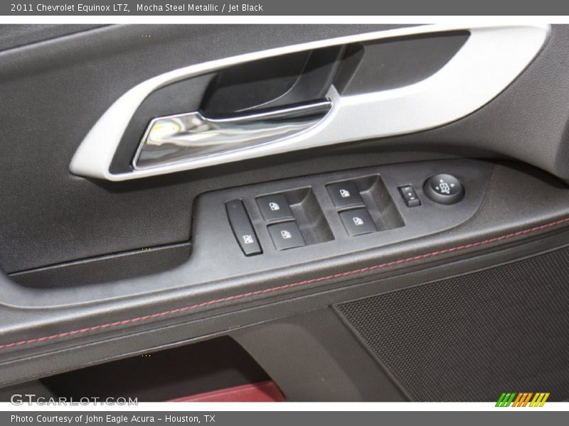 Mocha Steel Metallic / Jet Black 2011 Chevrolet Equinox LTZ