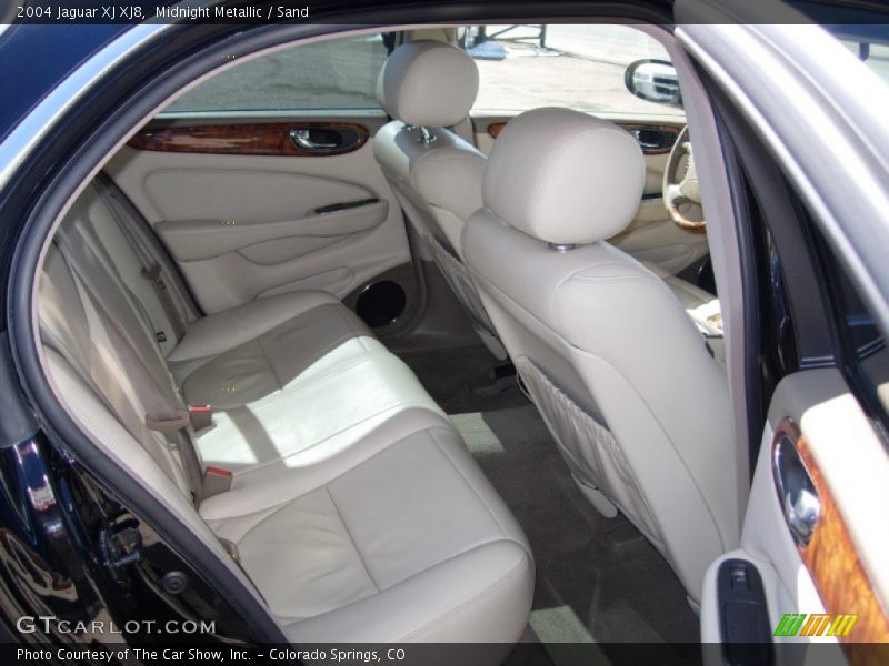 Midnight Metallic / Sand 2004 Jaguar XJ XJ8