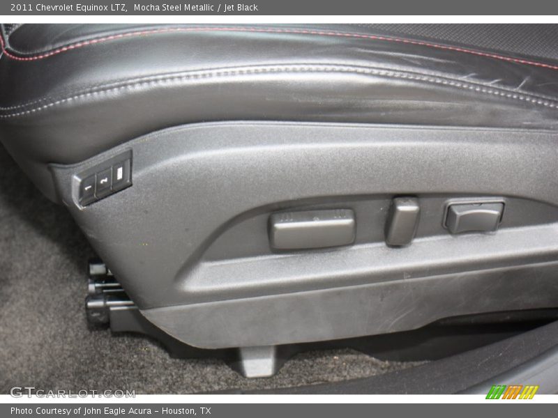 Mocha Steel Metallic / Jet Black 2011 Chevrolet Equinox LTZ