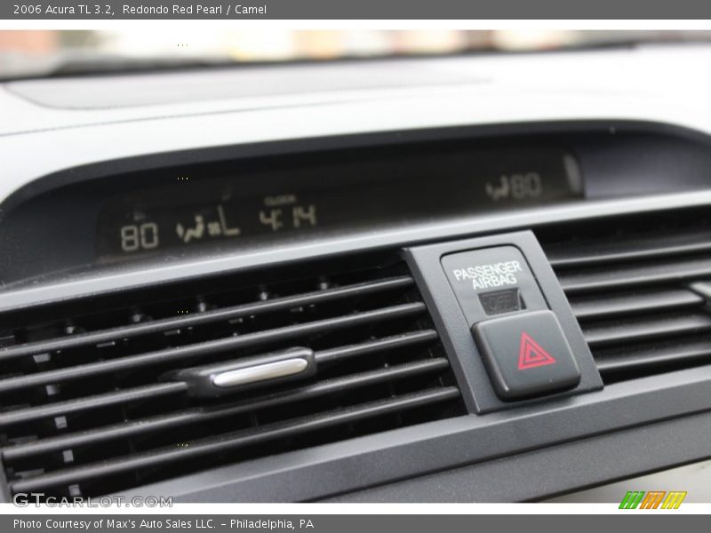 Redondo Red Pearl / Camel 2006 Acura TL 3.2