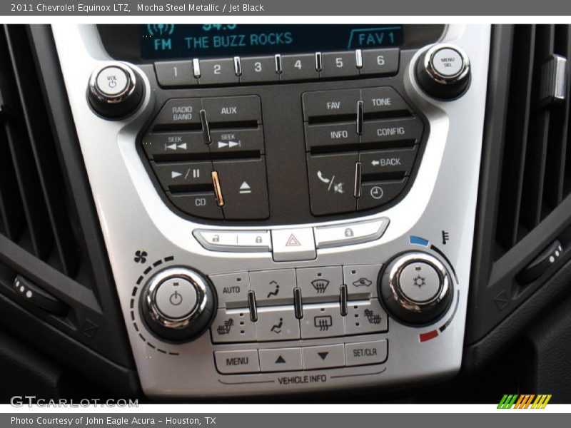 Mocha Steel Metallic / Jet Black 2011 Chevrolet Equinox LTZ