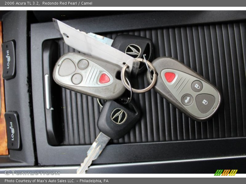 Keys of 2006 TL 3.2