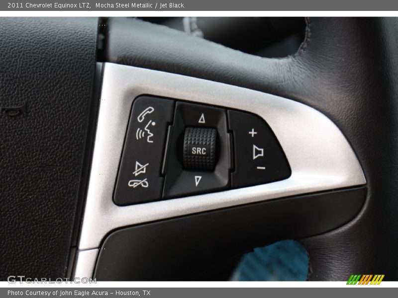Mocha Steel Metallic / Jet Black 2011 Chevrolet Equinox LTZ