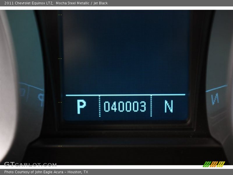 Mocha Steel Metallic / Jet Black 2011 Chevrolet Equinox LTZ