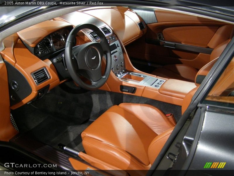 Meteorite Silver / Red Fox 2005 Aston Martin DB9 Coupe
