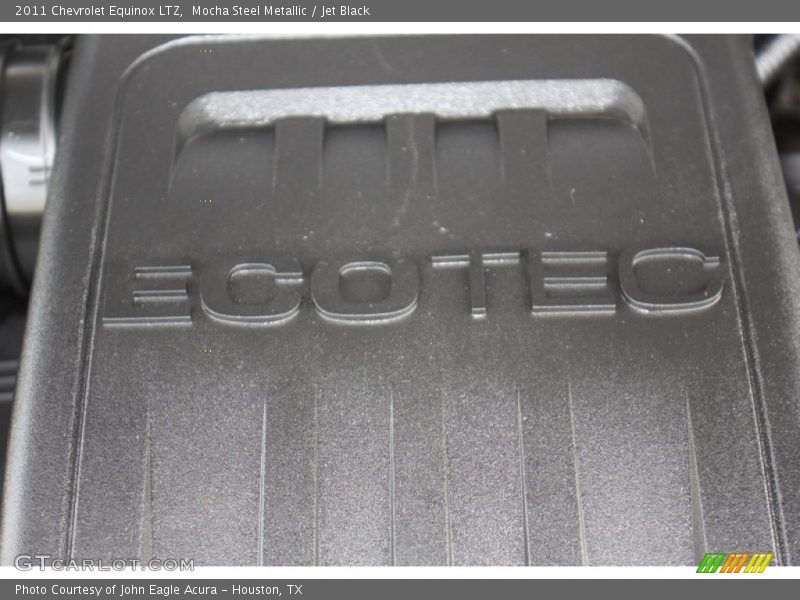 Mocha Steel Metallic / Jet Black 2011 Chevrolet Equinox LTZ
