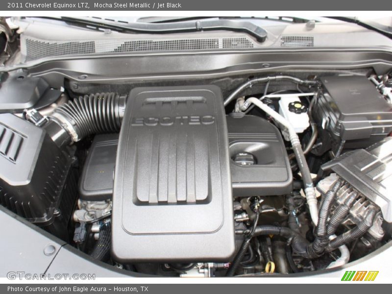 Mocha Steel Metallic / Jet Black 2011 Chevrolet Equinox LTZ