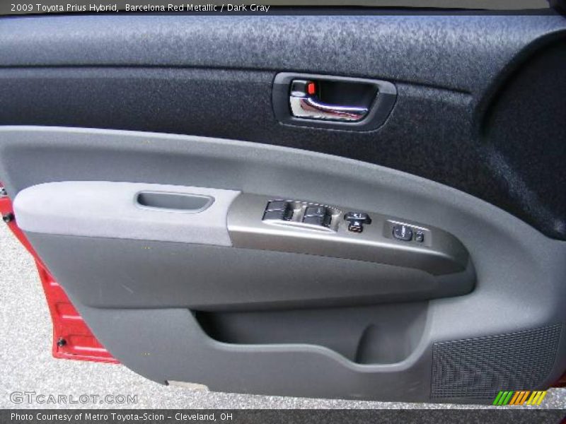 Barcelona Red Metallic / Dark Gray 2009 Toyota Prius Hybrid