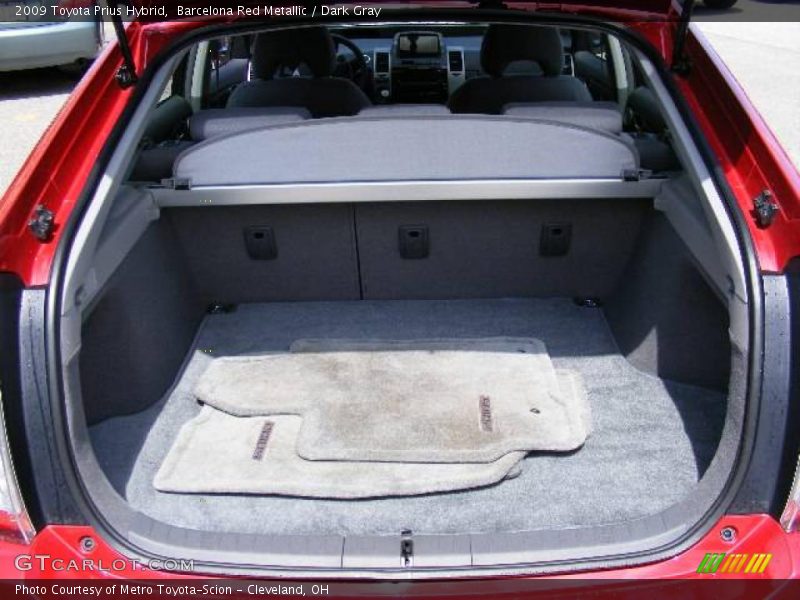 Barcelona Red Metallic / Dark Gray 2009 Toyota Prius Hybrid