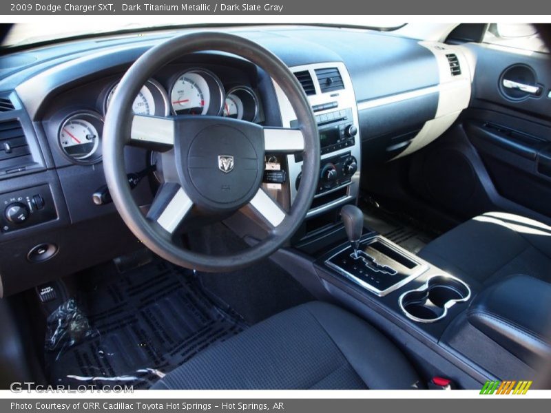 Dark Titanium Metallic / Dark Slate Gray 2009 Dodge Charger SXT