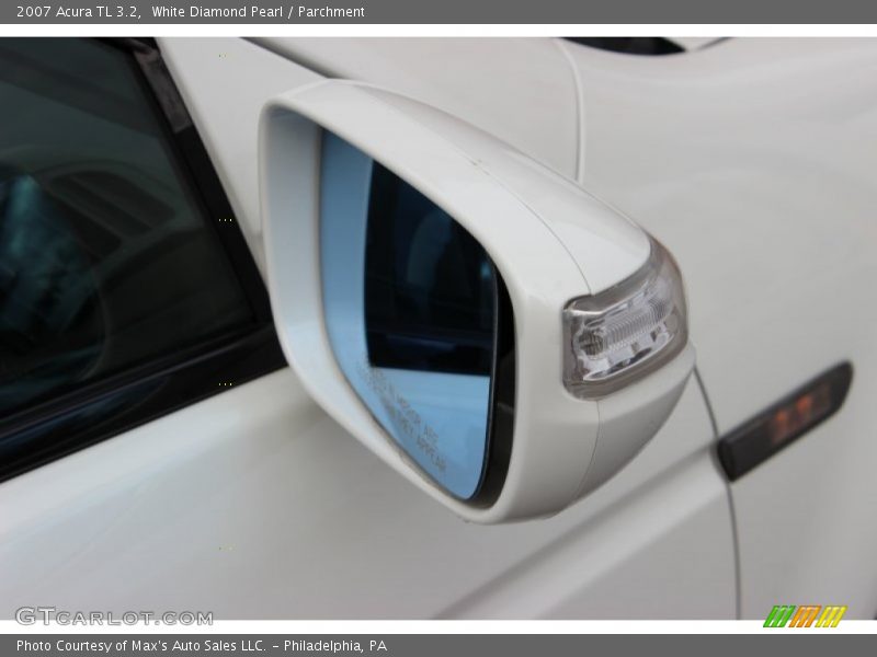 White Diamond Pearl / Parchment 2007 Acura TL 3.2