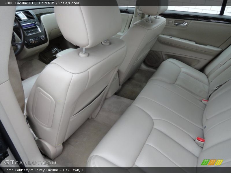 Rear Seat of 2008 DTS 