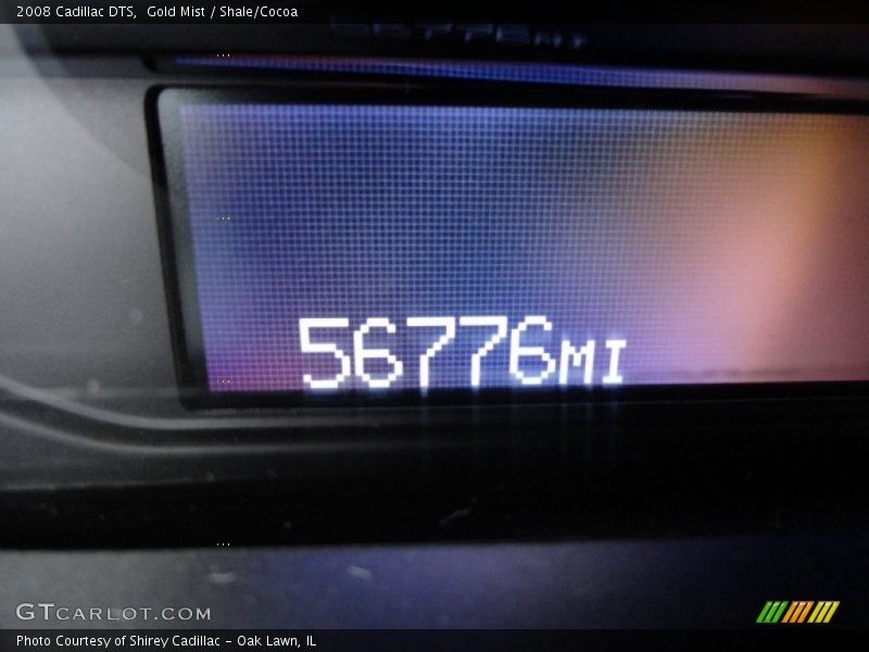 Gold Mist / Shale/Cocoa 2008 Cadillac DTS