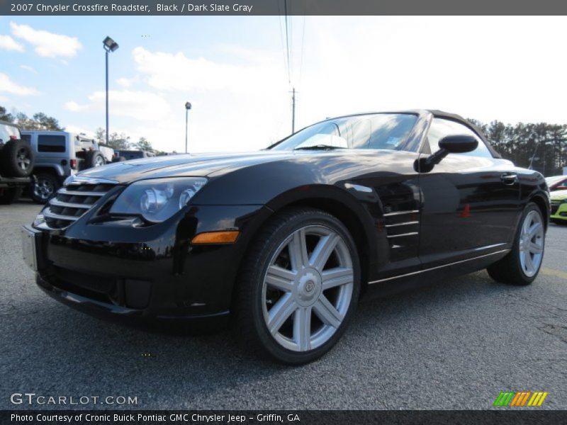 Black / Dark Slate Gray 2007 Chrysler Crossfire Roadster