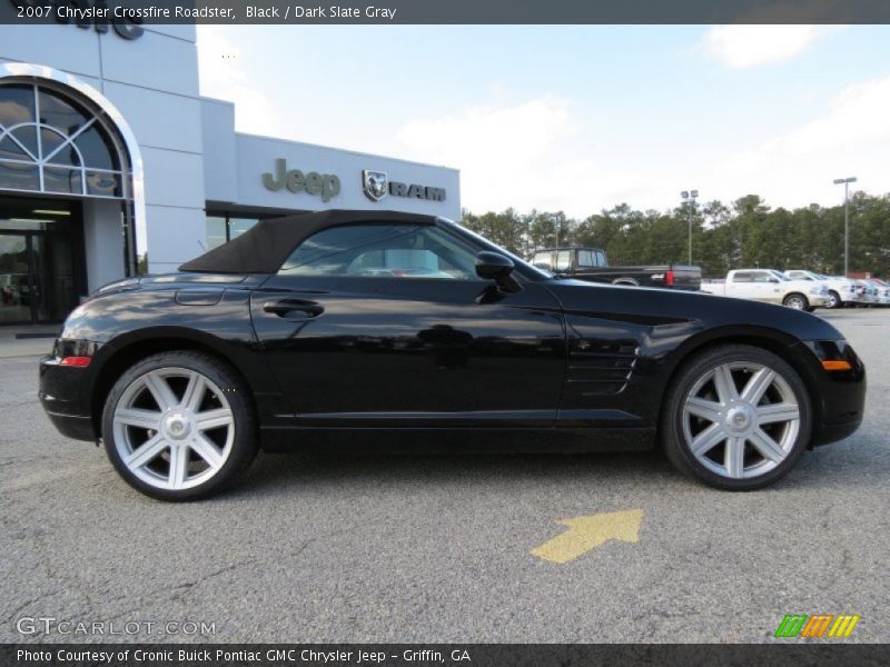 Black / Dark Slate Gray 2007 Chrysler Crossfire Roadster