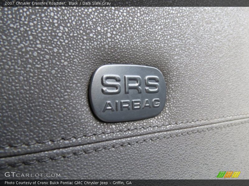 Black / Dark Slate Gray 2007 Chrysler Crossfire Roadster