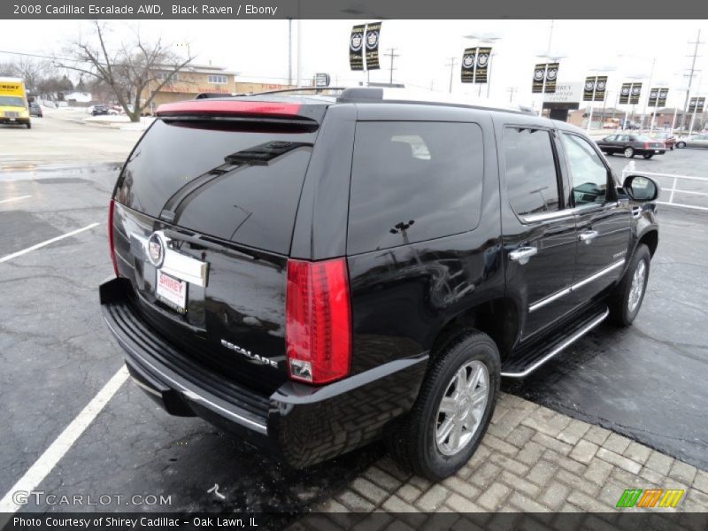 Black Raven / Ebony 2008 Cadillac Escalade AWD