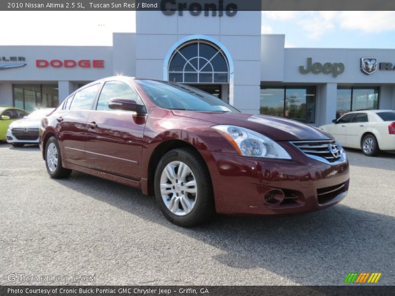 Tuscan Sun Red / Blond 2010 Nissan Altima 2.5 SL