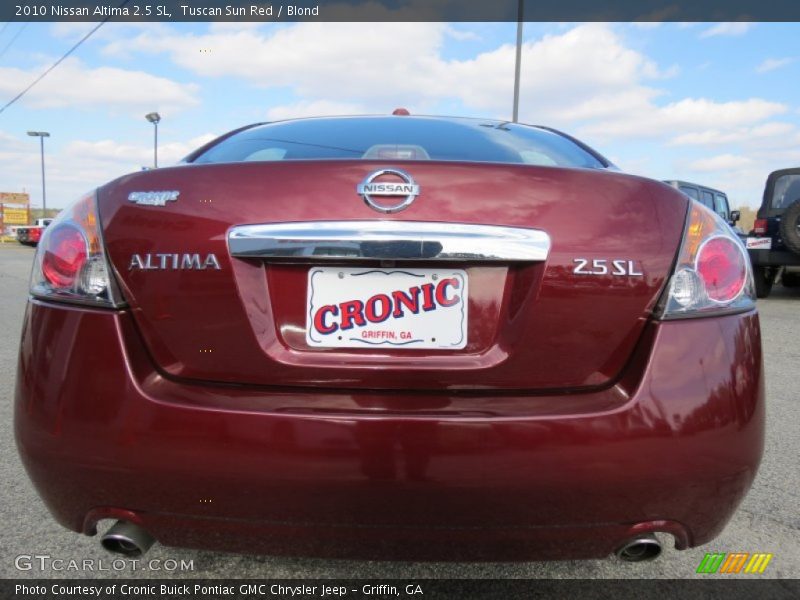 Tuscan Sun Red / Blond 2010 Nissan Altima 2.5 SL