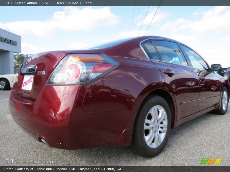 Tuscan Sun Red / Blond 2010 Nissan Altima 2.5 SL