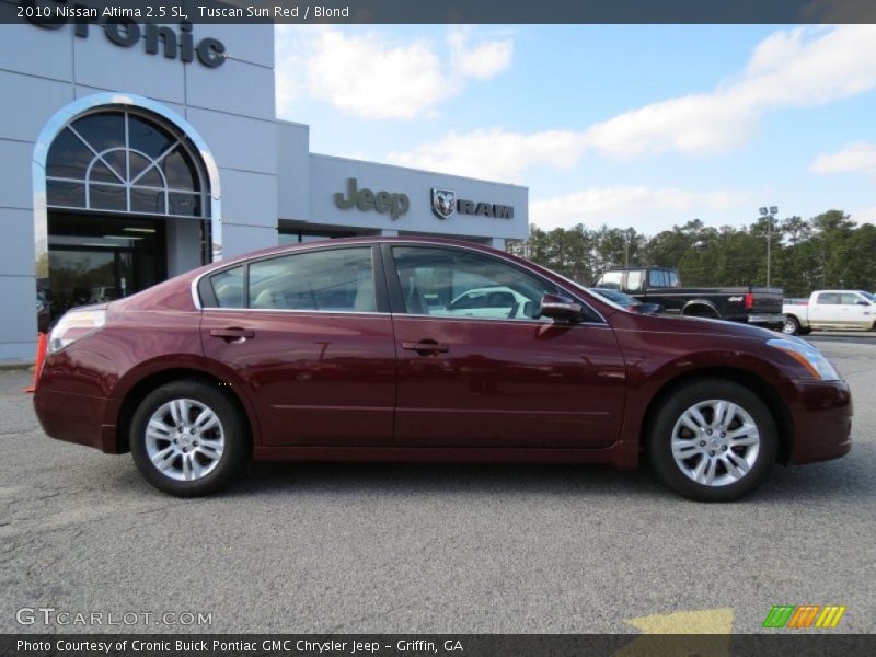 Tuscan Sun Red / Blond 2010 Nissan Altima 2.5 SL