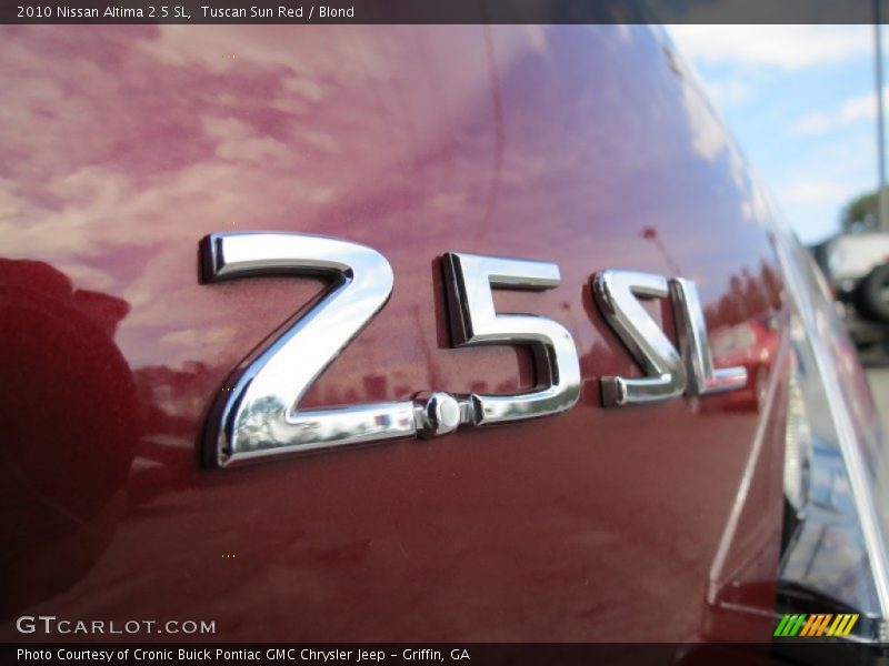 Tuscan Sun Red / Blond 2010 Nissan Altima 2.5 SL